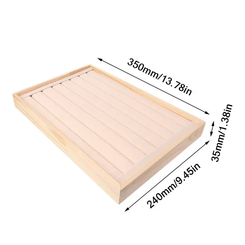 

Rings Display Plate Multi-functional Jewelry Tray Storage Retro Watches Earrings Bracelet Brooch Container