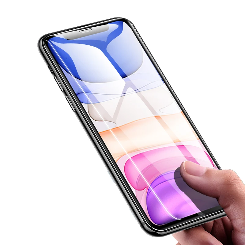3 шт. закаленное стекло для iPhone 12 Mini Pro Max Защита экрана Мини защитное защитная