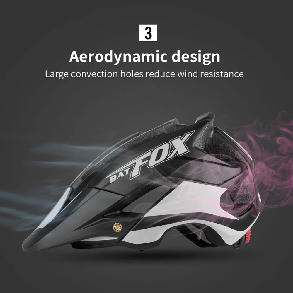 Batfox 2020 новый ночной светоотражающий безопасный Женский шлем для горного