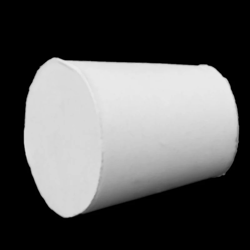 2 Pcs White Silicone Rubber Plug Stopper With Hole Airlock Bubbler Valve Wine Brew | Дом и сад