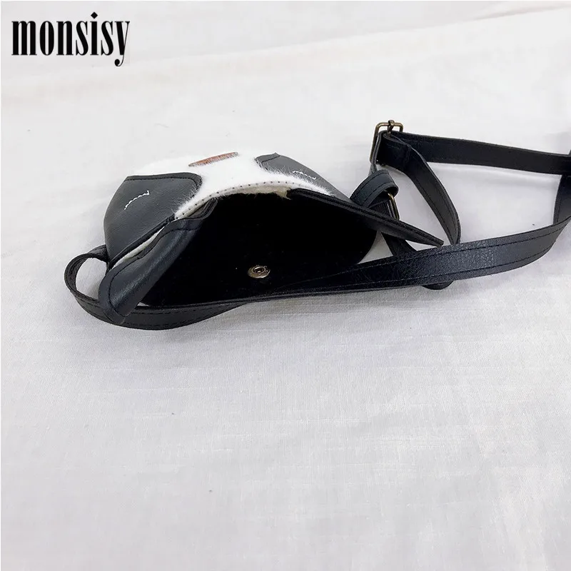 Monsisy/Детский кошелек для монет из искусственной кожи сумка через плечо мальчиков