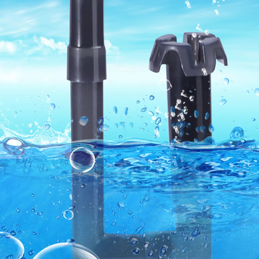 

Adjustable Aquarium Water Pump Glass Fish Tank Landscape Water Pump Filter Oxygen Water Pump with Plug