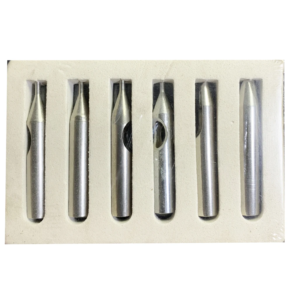 10 комплектов (60 шт.) продвижение Нержавеющая сталь наконечники для тату