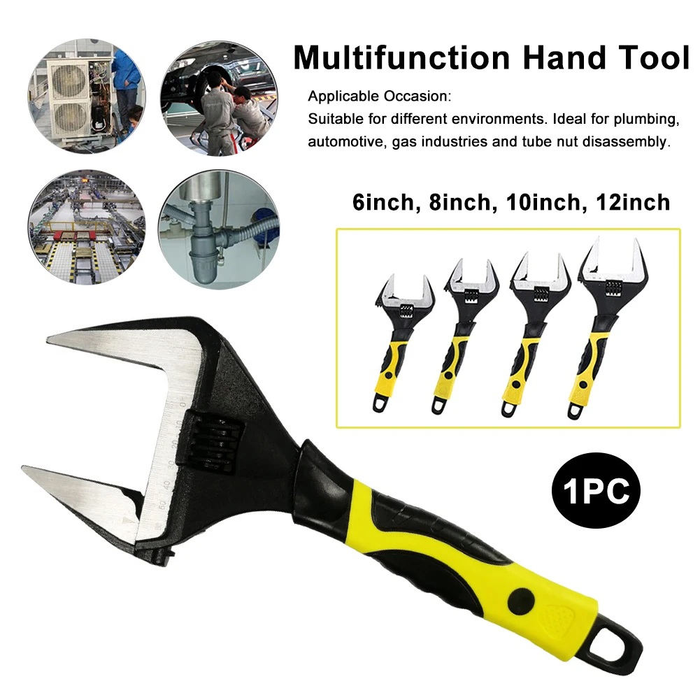 Гибкий гаечный ключ для ванной 0-60 мм Многофункциональный мягкий ручной