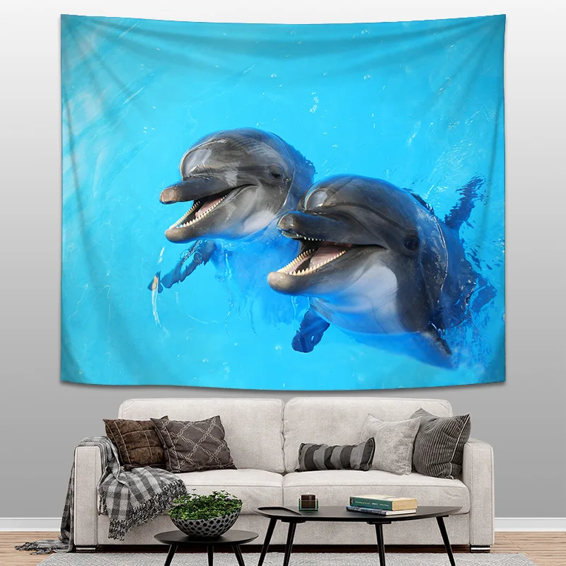 Oceans Scenery Tapestry Valance Customizable Home Decoration |