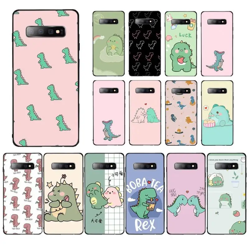 

Yinuoda Cute Dinosuar Phone Case for Samsung S10 21 20 9 8 plus lite S20 UlTRA 7edge