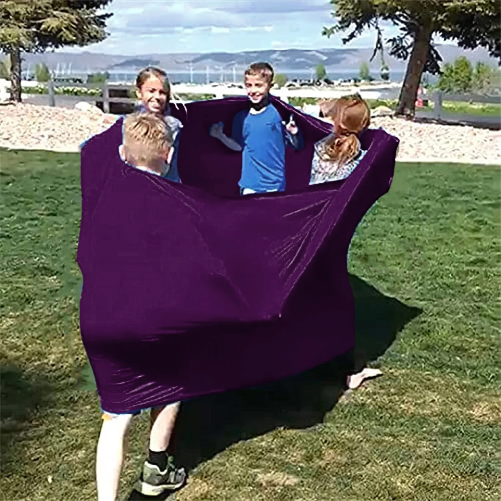 

New Trainning Wheels Lycra Tube Compression Ring Travel Ring Game Toys 600cm Outdoor Multiplayer Educational Interactive Toys