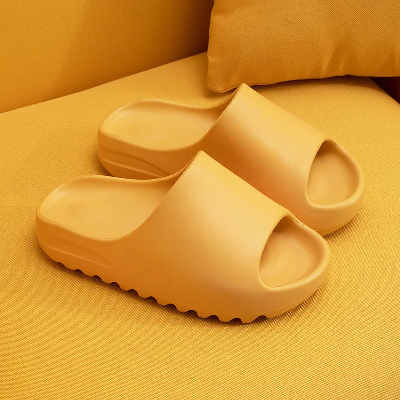 

Termainoov Women Slippers Open Toe Men Indoor Shoes Bathroom Slipper EVA Non-slip Comfort Summer Couples Leisure Shoes