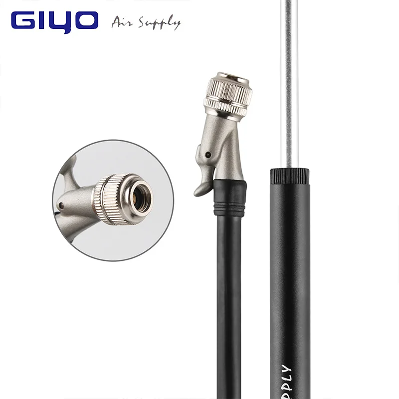 

GIYO GS-02D Foldable 300psi High-pressure Bike Air Shock Pump with Lever & Gauge for Fork & Rear Suspension Mountain Bicycle