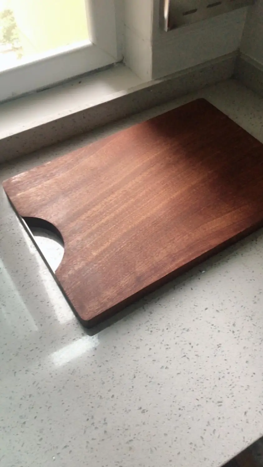 Кухонные инструменты разделочная доска для овощей и мяса из черного дерева | Дом