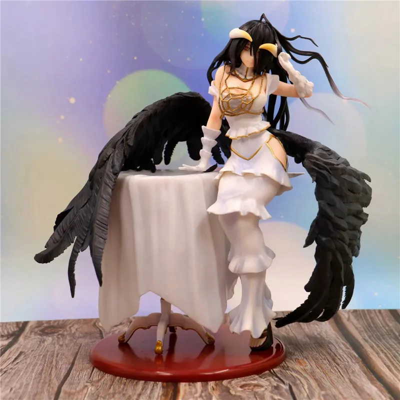 Аниме Overlords albedo сексуальные девушки 1/7 Масштаб Окрашенные ПВХ фигурку