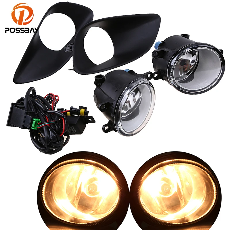 

Противотумансветильник фары POSSBAY H11 12 В 55 Вт, противотуманные фары в сборе, передние нижние решетки для Toyota Belta 2006-2012,06, галогенсветильник фар...