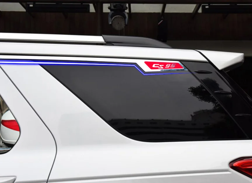 

stainless steel car window trims decoration for changan cs95 2017 2018 20019
