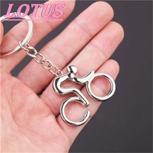 

Keychain Metal Sports Bicycle Keychain Figure Keychain Small Accessories Creative Bicycle Lovers Cute Cat Keychain 1pc