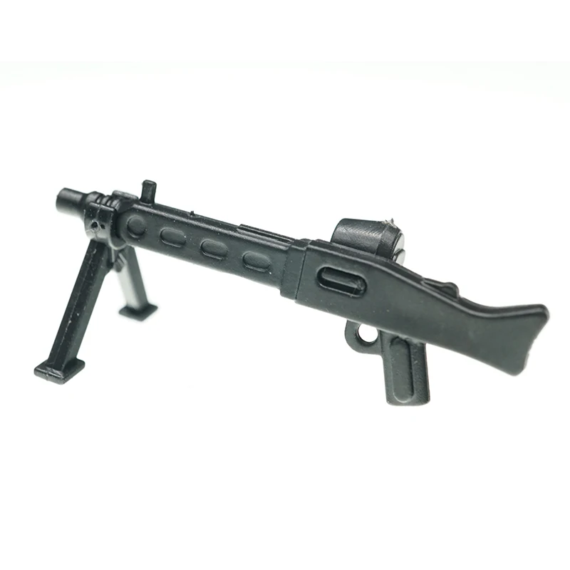 5 шт./лот пистолеты военные MG42 оружие, винтовка, пулемет, пистолет-пулемет, МОК конструкторские блоки, кирпичи, игрушки для детей B123 on.