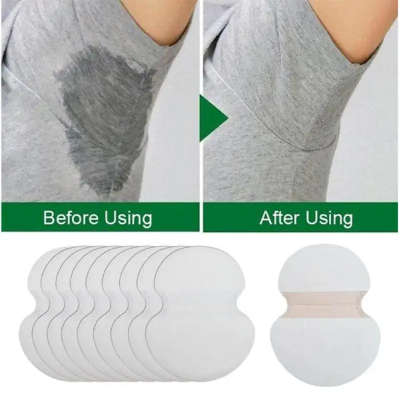 

2/10/20/30/40pcs Disposable Sweat Pads Patches Antiperspirant Underarm Armpit Guard Sheet Sweat Guard Pads Prevent embarrassment