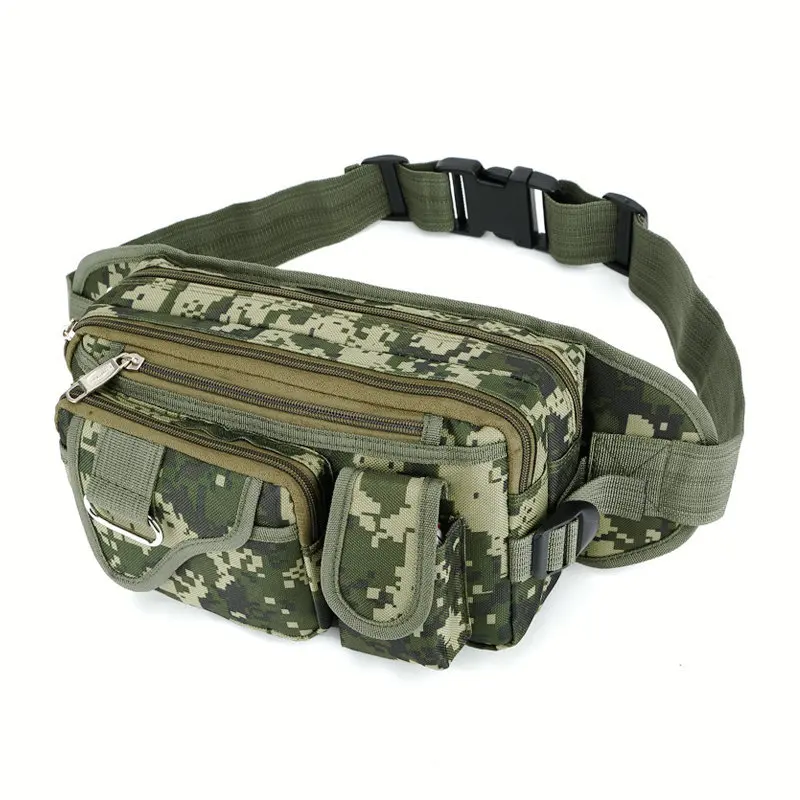 

2023 27x11x16cm Multifunctional Outdoor Fishing Tackle Waist Bag Bolsa Outdoor Fanny Waist Pack Army Tactical Waist Bag Belt