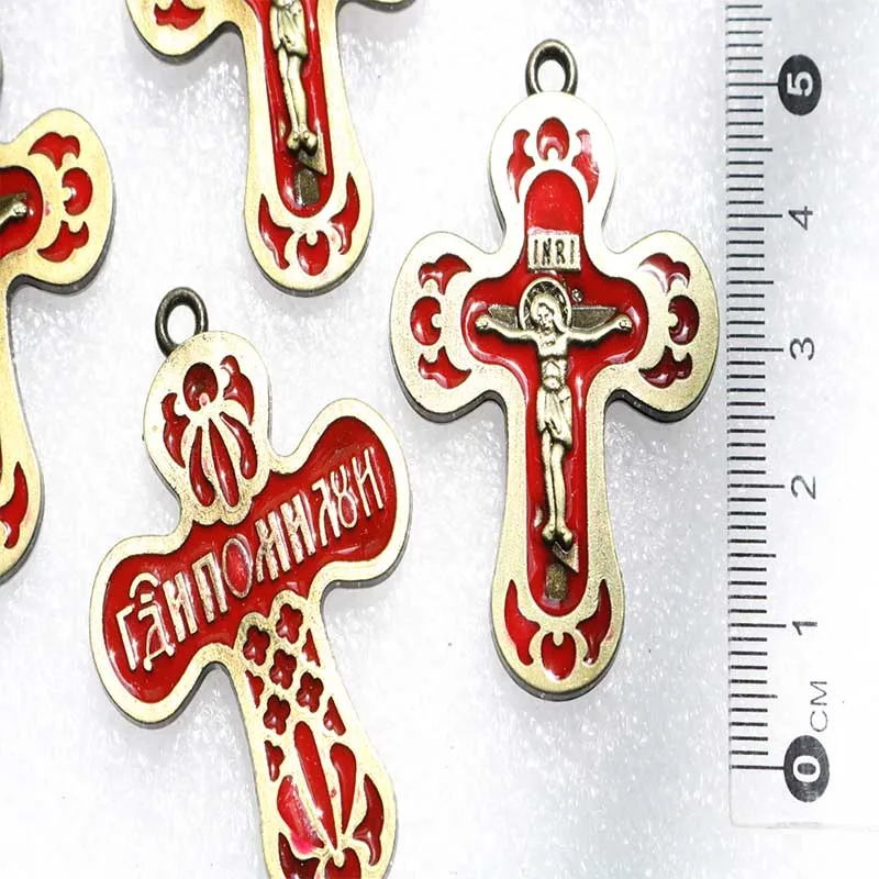 10 шт./религиозный крест для церкви винтажный украшение церкви|Шармы| |