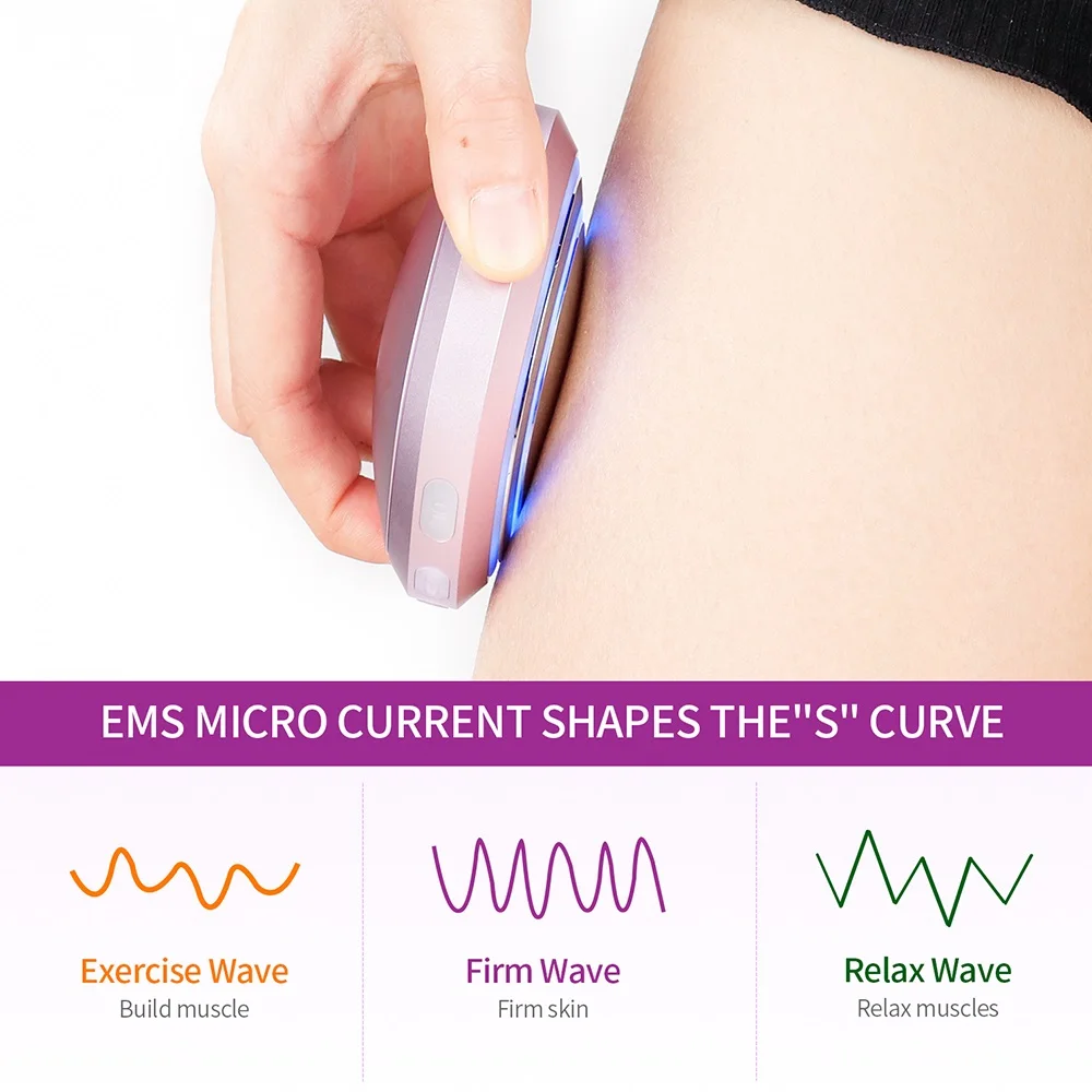 Ультразвуковой EMS массажер для похудения тела 3D коррекция фигуры потеря веса