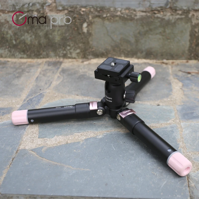 xiletu t245 mini portable tripod stand lightweight mini tripod with ball head for mobile phone and camera free global shipping