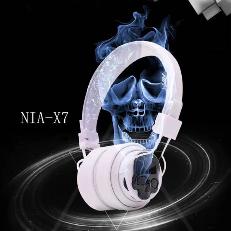 Оригинальные Bluetooth-наушники Beauty NIA X7 Беспроводная стереогарнитура с креплением