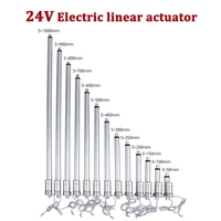 24v electric actuator linear metal gear linear motor 50mm 100mm 150mm 200mm 250mm stroke for open close door winder