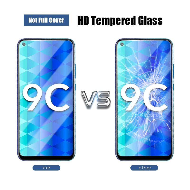 4pcs tempered glass for honor 30 20 10 9 10x 9x lite pro screen protector for honor 9a 8a 10i 20i 30i 9s 8s 8x 9c 8c phone glass free global shipping