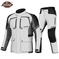 lyschy motorcycle jacket winter motocross jacket moto suit motorbike riding jacket waterproof motorcycle protection with linner