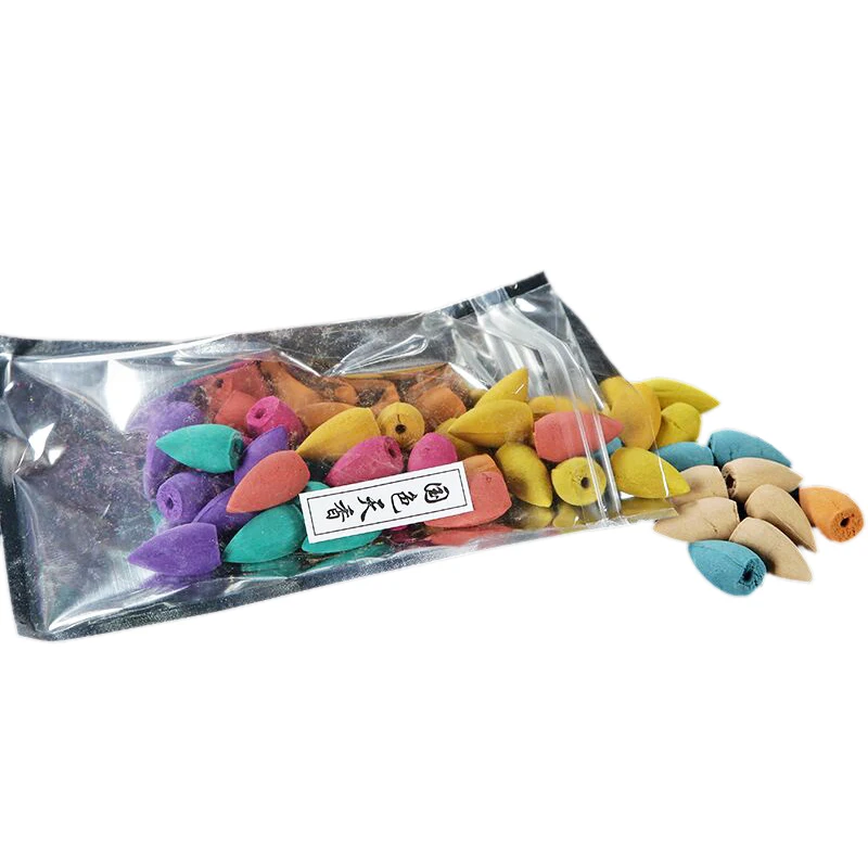 50 шт. натуральный задний поток Будды конус благовония в помещении пагода жасмина