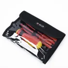 Прецизионная отвертка бит коробка 1000V Высокая Напряжение изолированный Электрический двойной головкой набор ручных инструментов HRC52-54 7 шт. в общей сложности PH1  PH2