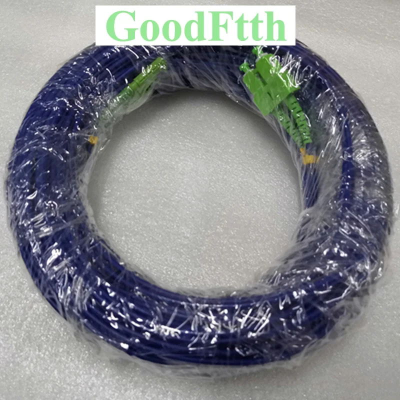 Укрепленный бронированный патч корд SC E2000 APC E2000/APC SC/APC SM дуплексный GoodFtth 20 50