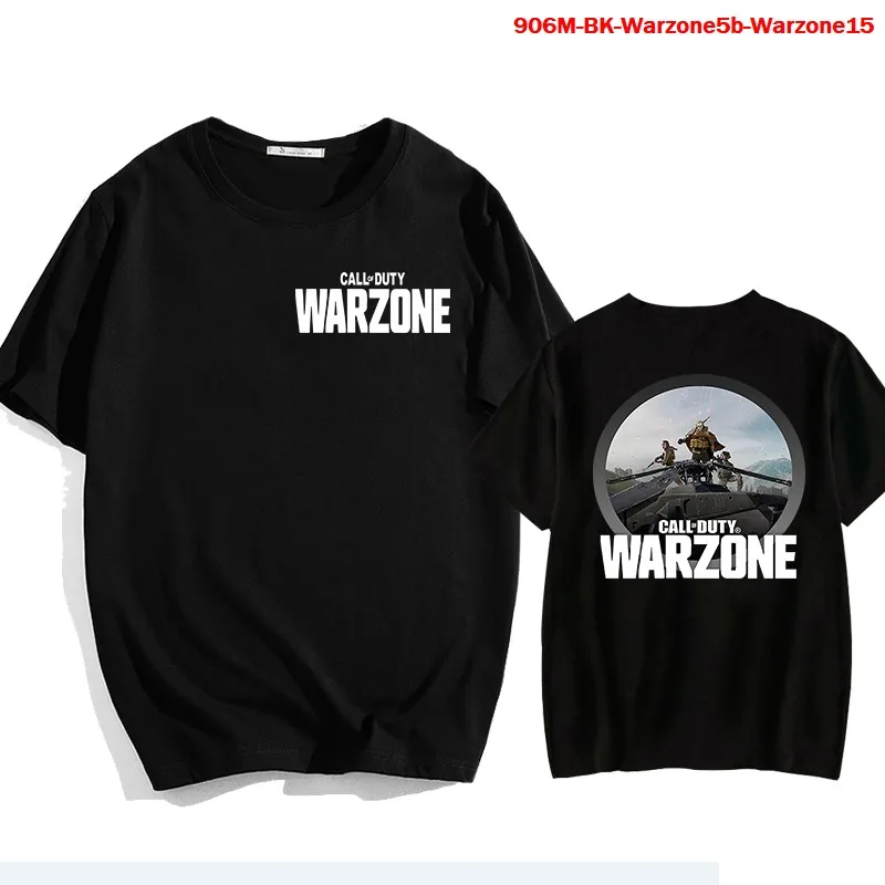 

2021 New T Shirt Call of Duty Warzone Men Women Tshirt Game Call of Duty Warzone Short Sleeve Call of Duty Warzone Oversized Top