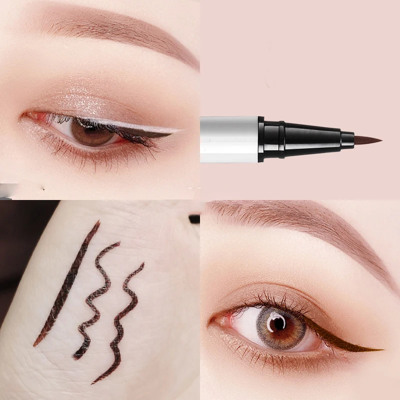 

Colored Liquid Eyeliner Pen Waterproof Long-Lasting Non-Smudges Eyeliner for Beginner Female THIN889