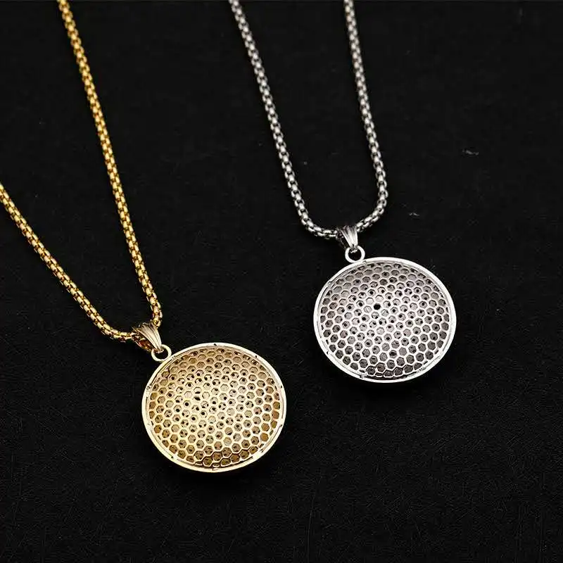 Высококачественное циркониевое ожерелье Сплетницы тайчи Инь Янь Мужская и