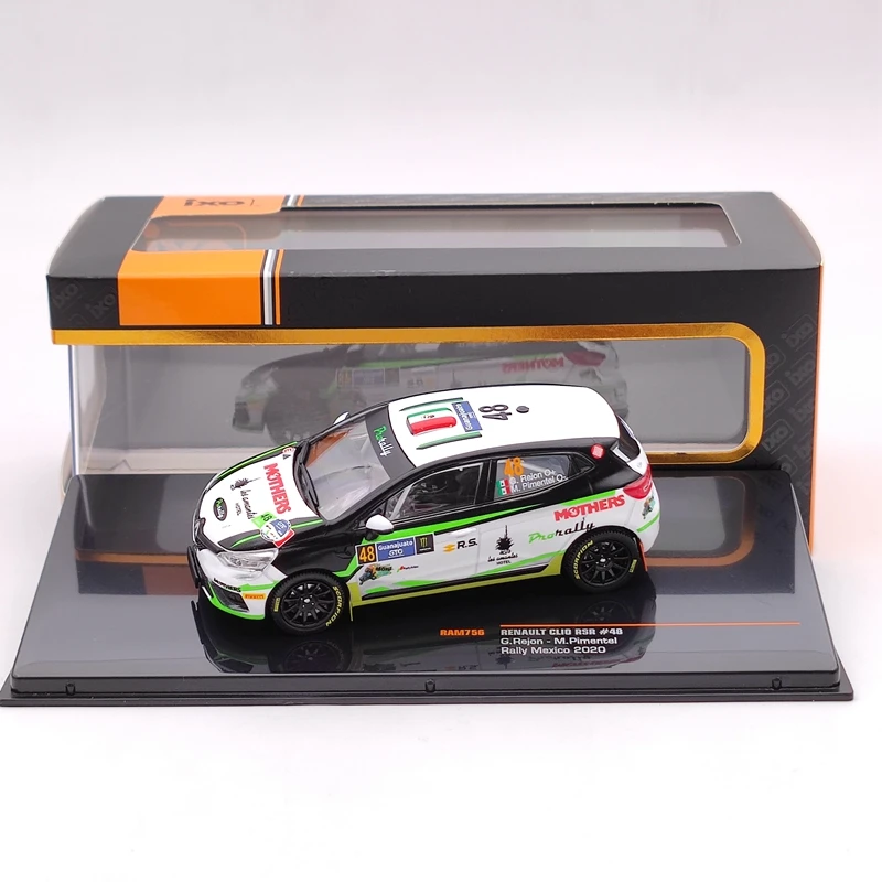 IXO для R ~~ nrenault Clio RSR #48G.Rejon-M.Pimentel Rally Мексика 2020 RAM756 литые модели автомобилей