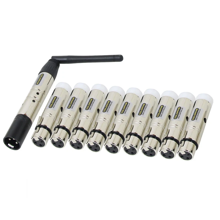 1T And 9R 2,4G ISM Dmx контроллер беспроводной Dmx приемник передатчик DMX512 сигнал для DJ Luces диско светильник движущаяся головка - Цвет: 1T And 9R