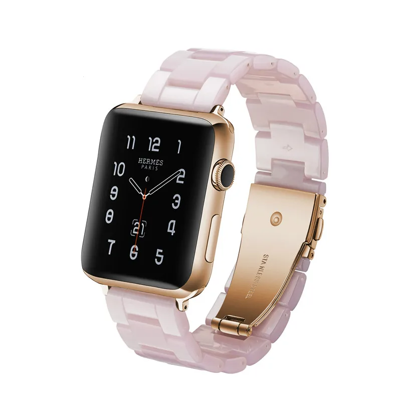 Для APPLE Watch версии 3 2 1 группа имитация Керамика ремешок 38/40/42/44 мм наручных часов