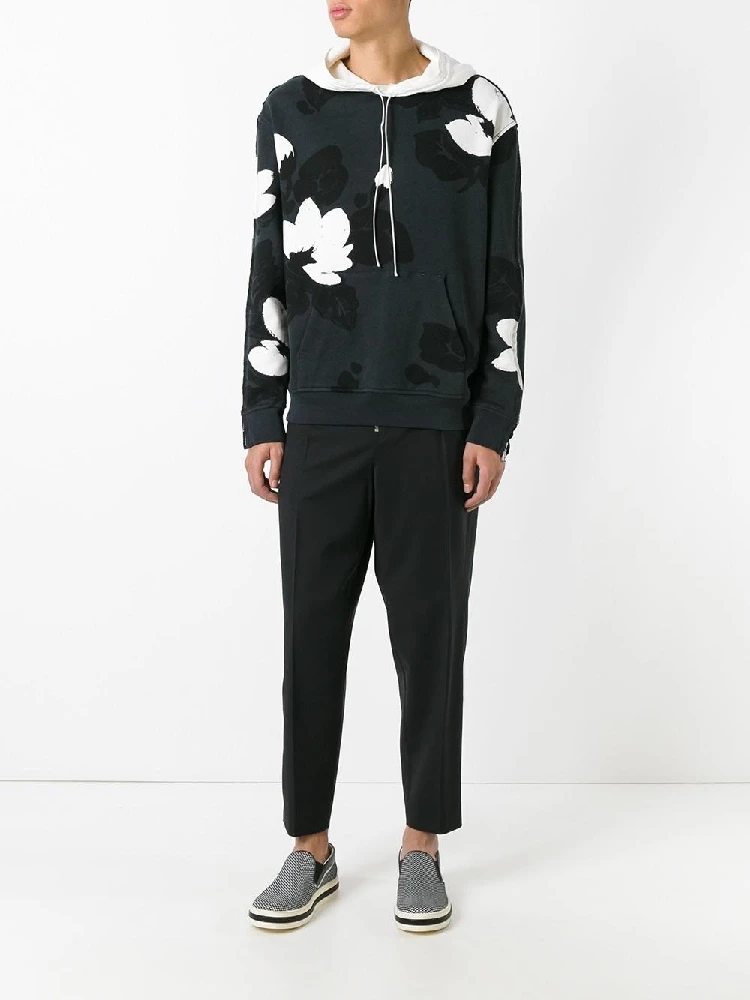 Мужская одежда GD Парикмахерская Мода подиумная молния повседневные шаровары