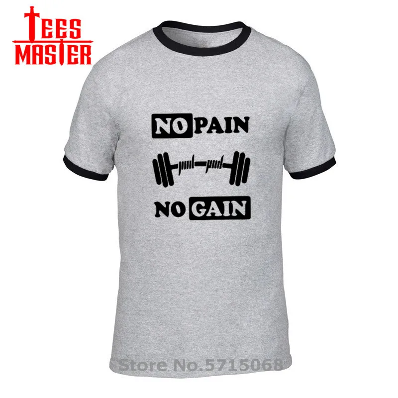 Горячая Распродажа новая мужская футболка без боли усиления Мужская для