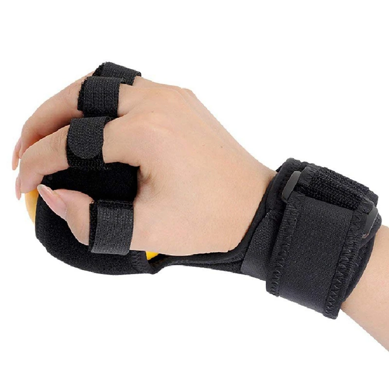 Anti-Spasticity Ball Splint Hand Functional Impairment Finger Orthosis Rehabilitation Exercise | Спорт и развлечения