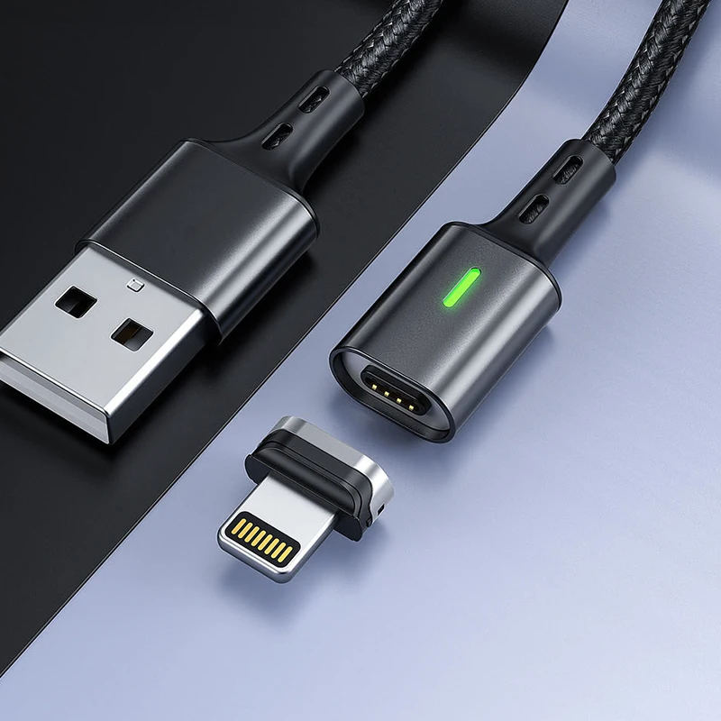 Магнитный зарядный кабель 3 в 1 для iPhone 5 6 7 8 x plus Micro USB Type C магнитный шнур телефона