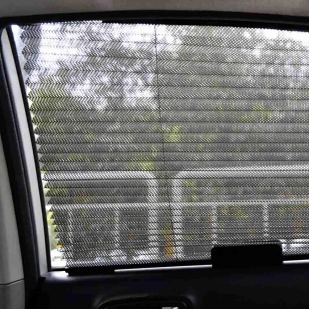 

Retractable Car Auto Side Window Sunshades Sun Shade Roller Curtain Protection Windshield Film Car Shade Visor Blind Window Y5I1