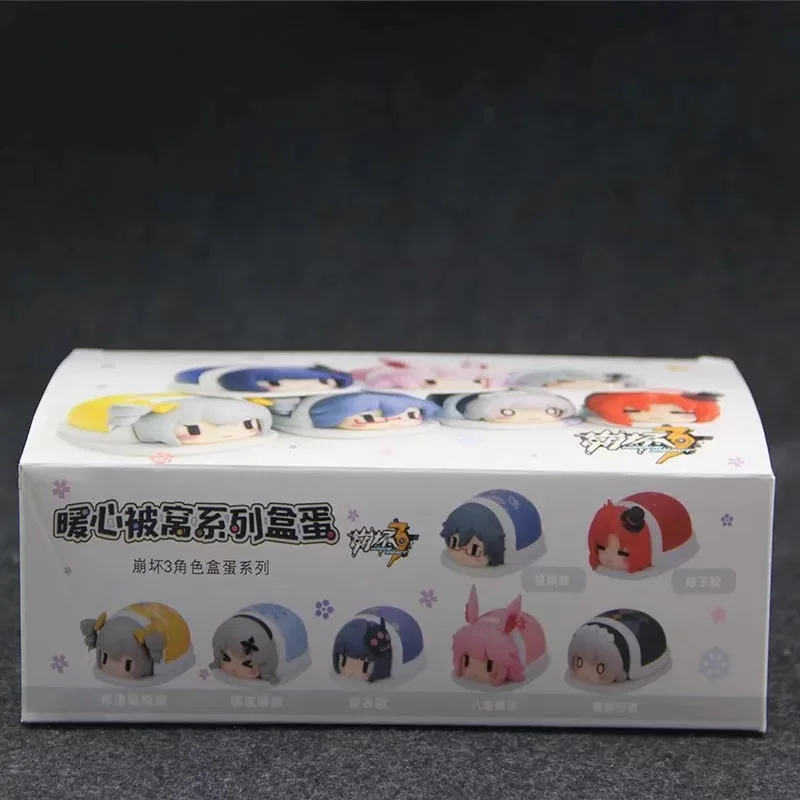 

2cm Anime MmiHoYo 3rd Yae Sakura Action Figure Mini Q Version 7 Bronya Zaychik VC Collection Model Dolls Toys for Boys Gifts