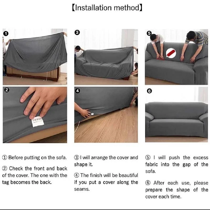 

Waterproof Sofa Cover Stretch Covers For Sofas Non-slip Couch Slipcover For Living Room L Shape Modern Home Furniture Protection