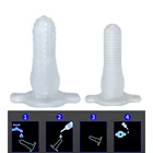 2 типа Прозрачная мягкая анальная пробка секс расширения анальный расширитель массажер простаты интимные игрушки для женщин для гомосексуалистов, анальная пробка