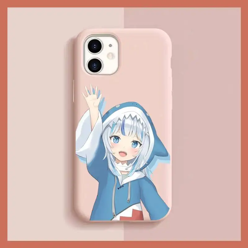 

Anime Hololive Usada Pekora gawr gura Phone Case for iphone 11 12 mini pro max 7 8 plus 6 6s x xs max xr shell