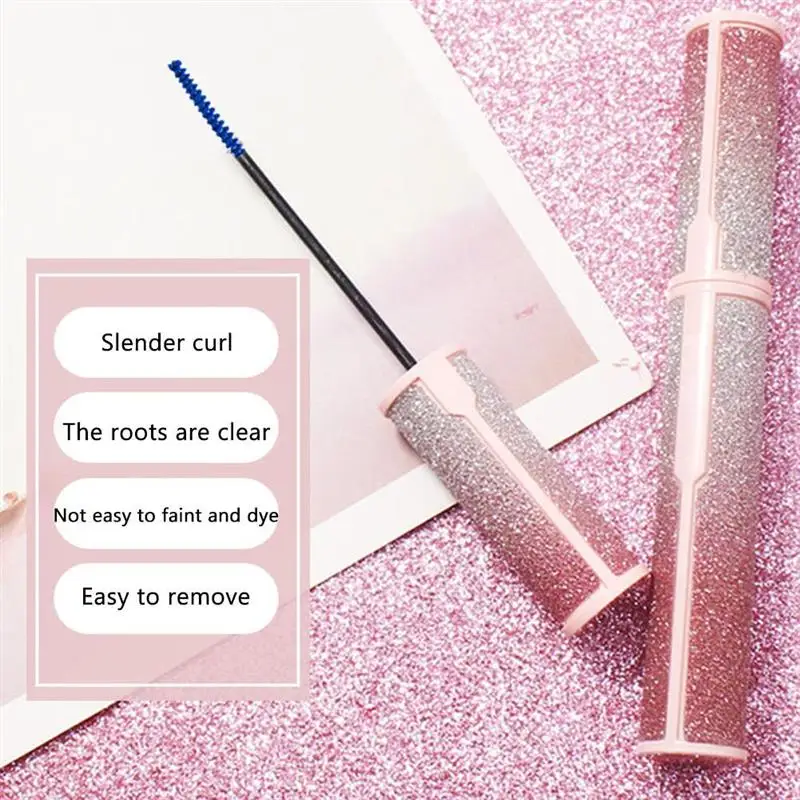 

4D Blue Sky Eyelashes Mascara Lashes Eyelash Extension Waterproof Smudge-Proof Silk Fiber Lash Mascara Thick Curling Makeup Tool