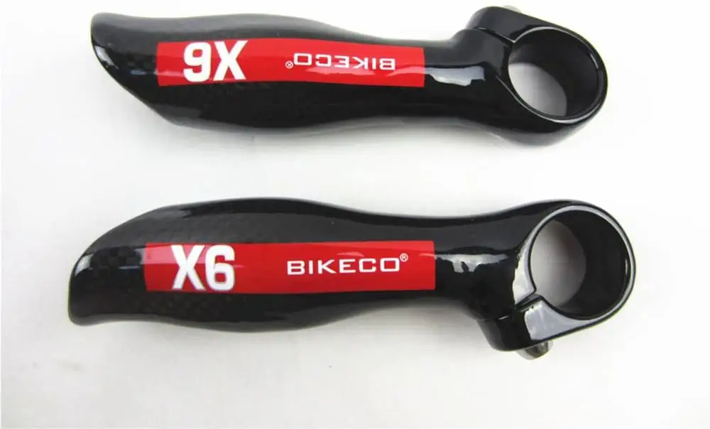 Велосипедный руль не заканчивается стандартным рулем из углеродного волокна и