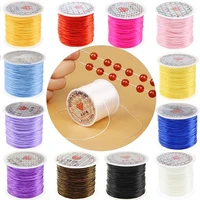 transparent stretch elastic beading wire string thread crystal cord line for jewelry making diy beading bracelet accessories