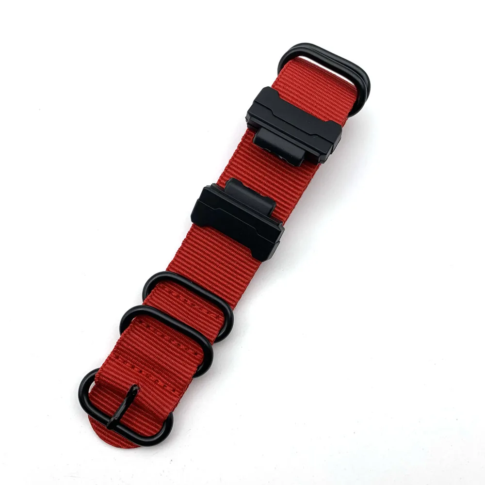 Конвертация нейлоновых часов для G Shock черная застежка с застежкой на |Ремешки